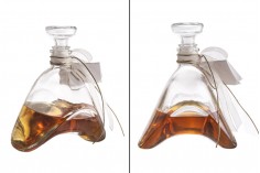 Staklena flaša modernog izgleda 500mL