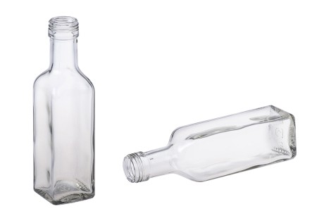 Četvrtasta flaša 100mL Marasca PP24-1