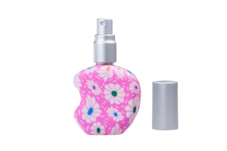 Staklene FIMO šarene bočice za parfeme 10mL, u obliku jabuke-grupa_slika