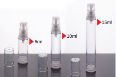 Airless providna flašica 15mL za kreme - 12 kom