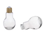 Staklena flaša u obliku sijalice 100mL - bez zatvarača Staklena flaša u obliku sijalice 100mL - bez zatvarača