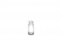 Staklena flašica za eterična ulja 5 ml providna sa grlom PP18