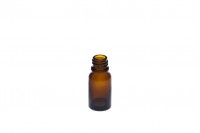 Staklena bočica 10 ml za eterična ulja sa grlom PP18 u braon boji