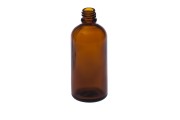 Staklena bočica 100 ml za eterična ulja sa grlom PP18 u braon boji