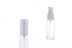 Akcija! Staklena bočica za parfem 30mL plastičan sprej i aluminijumski zatvarač u 2 boje. Snižena sa 72,40din na 49,13din (minimalna porudžbina 1 kutija)