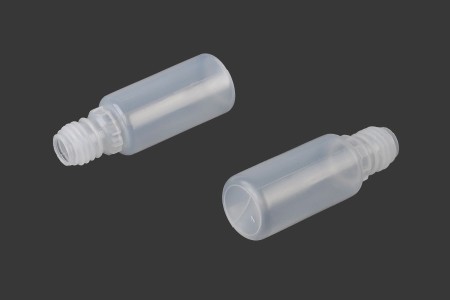 Plastična poluprovidna flašica 10mL sa crnim plastičnim zatvaračem CRC i plastičnom kapalicom, za elektronske cigarete - 50 kom-grupa_slika