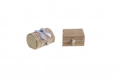 Ovalna kutija od bambusa - 12 kom