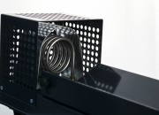 Metalna stona električna mašina za postavljanje termoskupljajućih kapica na flaše Metalna stona električna mašina za postavljanje termoskupljajućih kapica na flaše