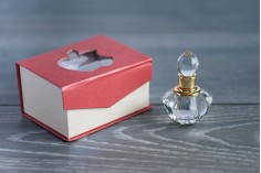 Kristalna bočica 3 ml sa kristalnim poklopcem i iglom
