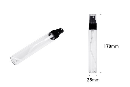 Staklena bočica 50mL sa crnim plastičnim sprejom-dimenzije_slike