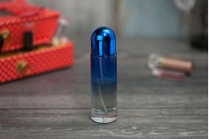 Staklena bočica za parfem 30mL, sa srebrnim sprejom