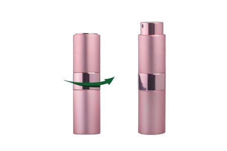 Staklena bočica 15mL sa sprejom za parfem u aluminijumskoj futroli, više boja-3