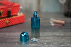 Staklene flašice za parfeme 30mL, sa sprejom i zatvaračem, u više boja