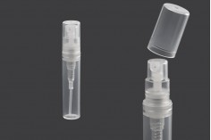 Providna plastična tester bočica 3mL za parfeme, sa sprejom i zatvaračem - 50 kom