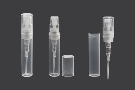 Providna plastična tester bočica 3mL za parfeme, sa sprejom i zatvaračem - 50 kom-grupa_slika