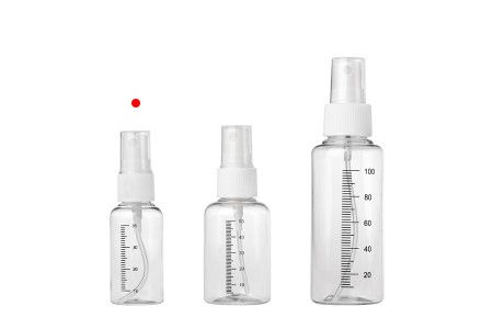 Providna plastična flašica 35mL sa mernim oznakama, sprejom i zatvaračem - 12 kom-grupa_slika