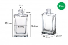 Pravougaona bočica za parfeme 30mL (18/415)