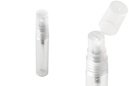Staklena bočica za parfeme 5mL sa sprejom i plastičnim zatvaračem - 6 kom-5