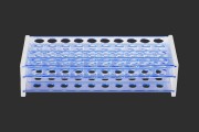 Plastični stalak 256x113x64 mm – 40 mesta (prečnik otvora 18 mm)