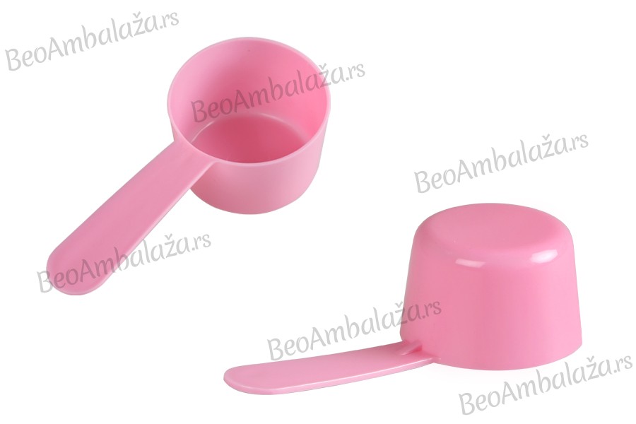 Plastična menzura 30ml u roze boji - 6 komada