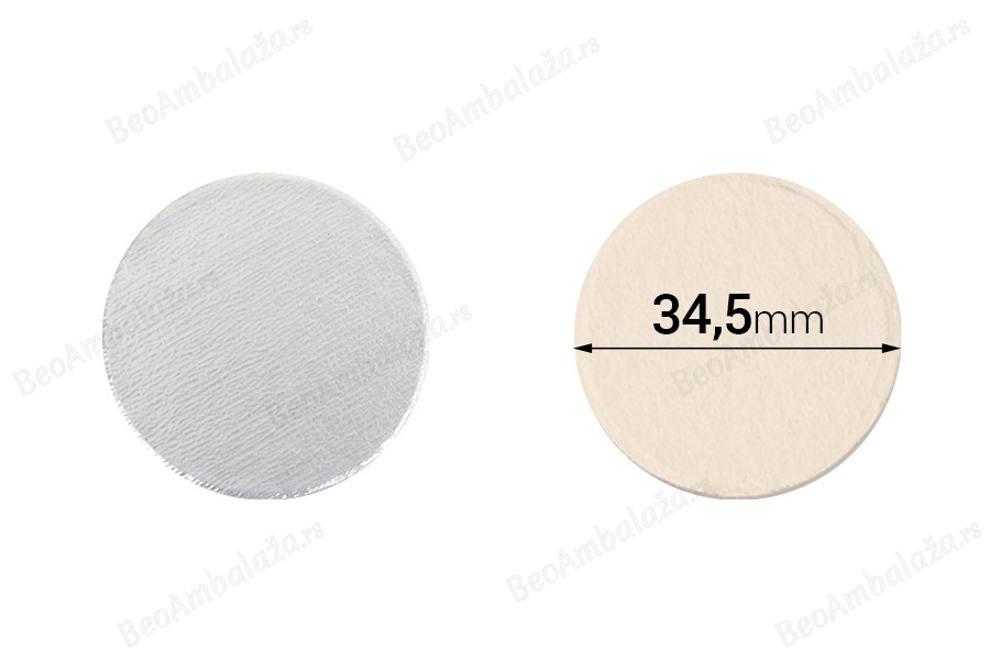 Zaptivka na indukciono lepljenje (induction sealing) 34,5mm - paket od 100 kom-slika_proizvoda