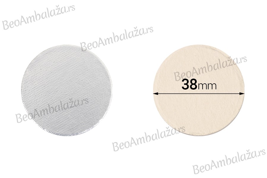 Zaptivka na indukciono lepljenje (induction sealing) 38mm - paket od 100 kom
