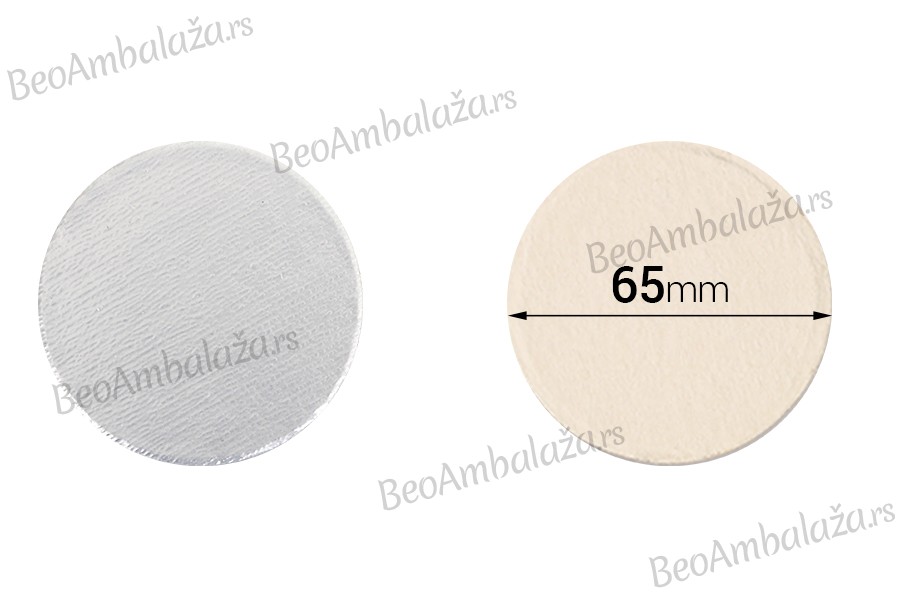 Zaptivka na indukciono lepljenje (induction sealing) 65mm - paket od 100 kom