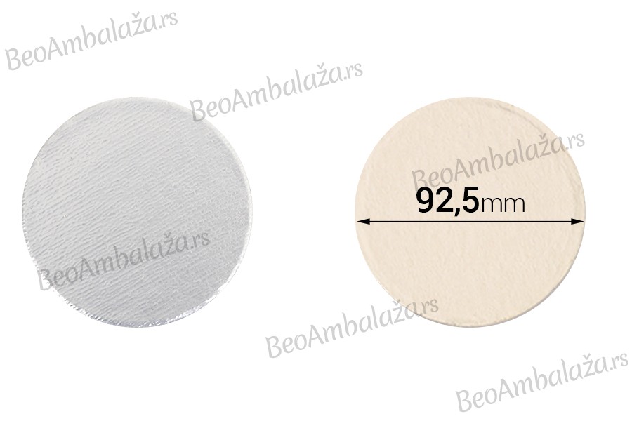 Zaptivka na indukciono lepljenje (induction sealing) 92,5mm - paket od 100 kom