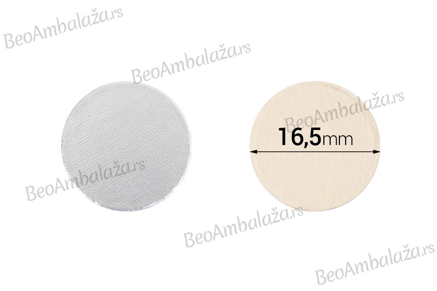 Zaptivka na indukciono lepljenje (induction sealing) 16,5mm - paket od 100 kom