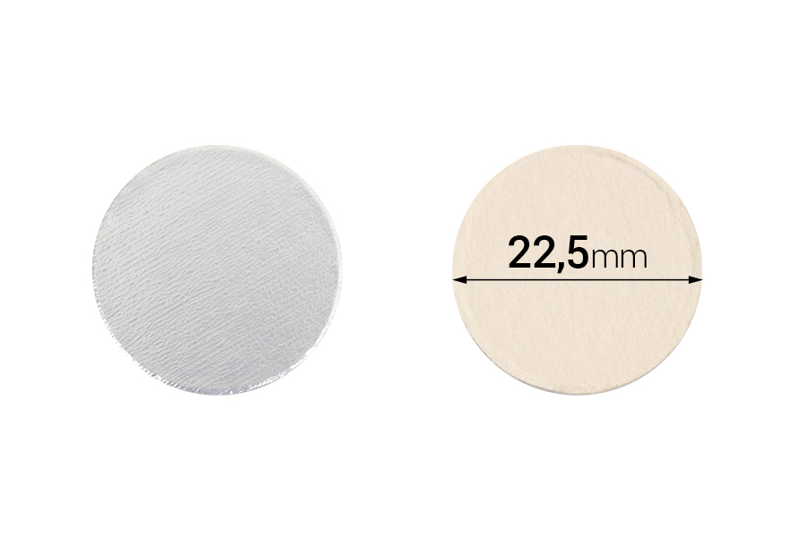 Zaptivka na indukciono lepljenje (induction sealing) 22,5mm - paket od 100 kom-slika_proizvoda