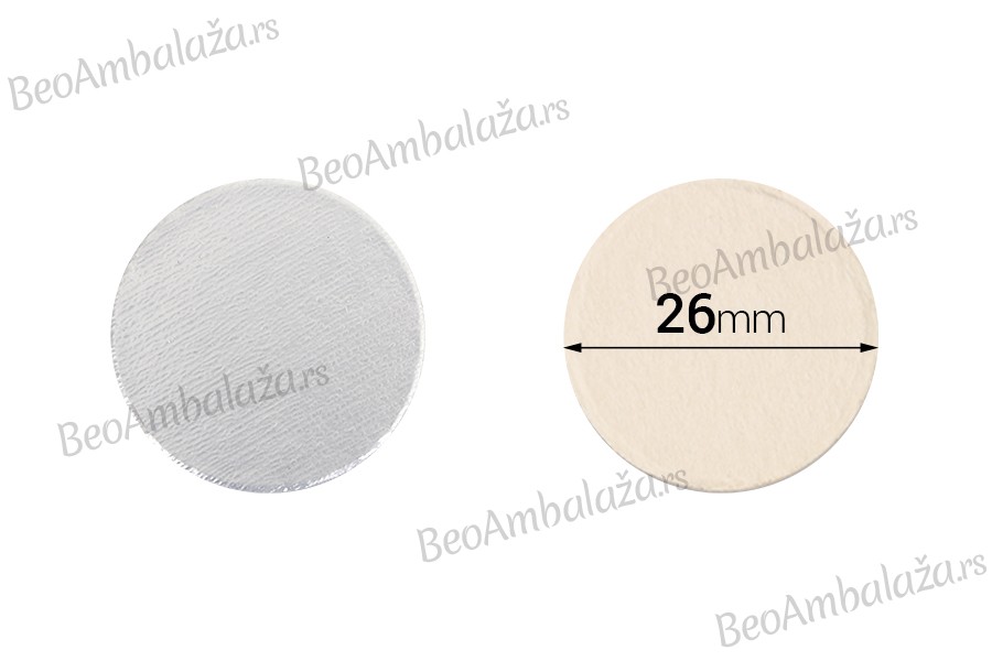 Zaptivka na indukciono lepljenje (induction sealing) 26mm - paket od 100 kom