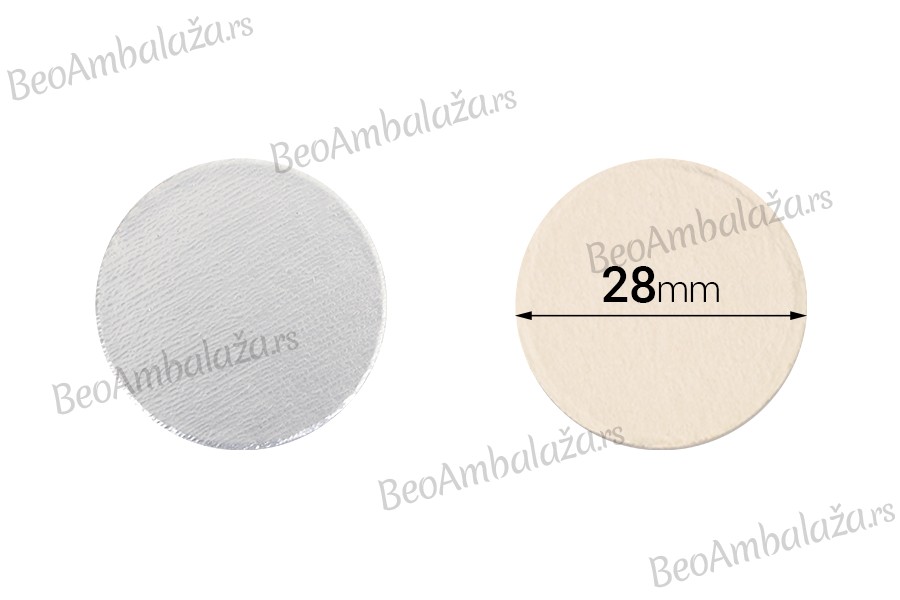 Zaptivka na indukciono lepljenje (induction sealing) 28mm - paket od 100 kom