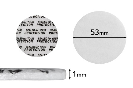 Zaptivka 53mm (lepi se na grlo pod pritiskom zatvarača) - 50kom-slika_proizvoda