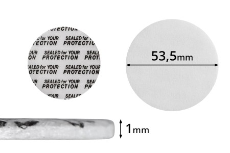 Zaptivka 53,5mm (lepi se na grlo pod pritiskom zatvarača) - 50kom-1