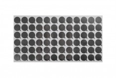 Srebrna samolepljiva aluminijumska zaptivka 19mm - 72 kom