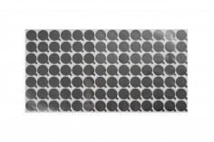 Srebrna samolepljiva aluminijumska zaptivka 21mm - 98 kom
