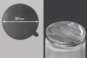Srebrna samolepljiva aluminijumska zaptivka 37mm - 18 kom