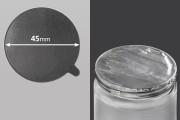 Srebrna samolepljiva aluminijumska zaptivka 45mm - 12 kom