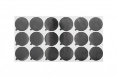 Srebrna samolepljiva aluminijumska zaptivka 45mm - 12 kom