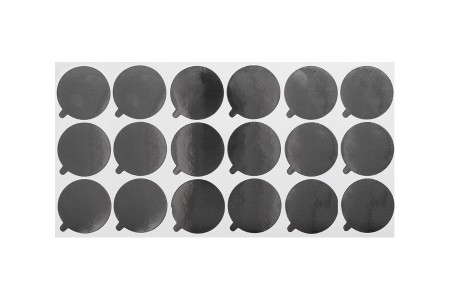 Srebrna samolepljiva aluminijumska zaptivka 45mm - 12 kom-dimenzije_slike