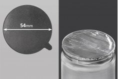 Srebrna samolepljiva aluminijumska zaptivka 54mm - 15 kom
