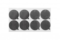 Srebrna samolepljiva aluminijumska zaptivka 54mm - 15 kom