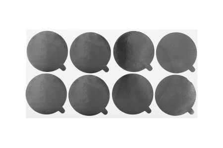 Srebrna samolepljiva aluminijumska zaptivka 60mm - 15 kom-dimenzije_slike
