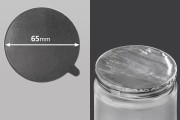 Srebrna samolepljiva aluminijumska zaptivka 65mm - 10 kom