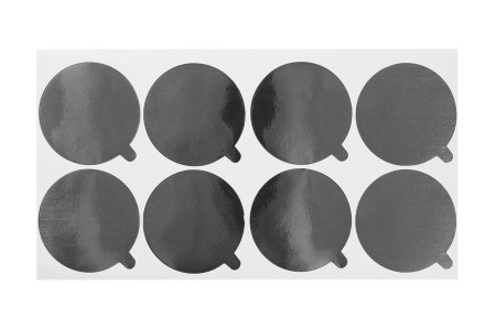 Srebrna samolepljiva aluminijumska zaptivka 65mm - 10 kom-dimenzije_slike