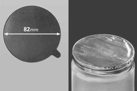 Srebrna samolepljiva aluminijumska zaptivka 82mm - 8 kom-slika_proizvoda
