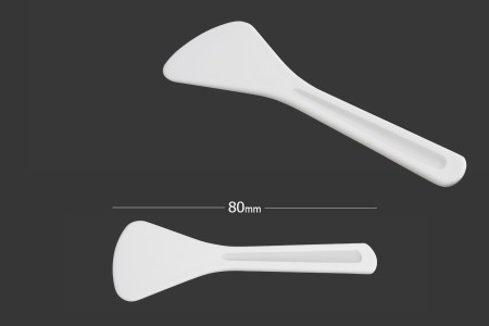 Plastična bela PE spatula 80mm za kreme - 24 kom-slika_proizvoda
