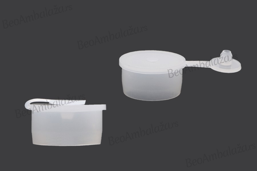 Plastični PE zatvarač sa čepom- prečnik 19mm- 50 komada