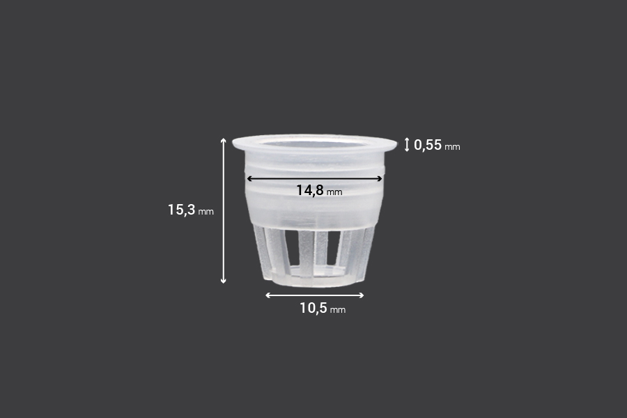 Regulator protoka - plastični odvod (PE) - prečnik  14,8mm- 50kom-