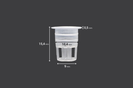 Regulator protoka - plastični odvod (PE) - prečnik 10,4 mm - 50 kom-grupa_slika